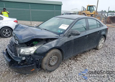 2014 Chevrolet Cruze Ls Auto из США, поврежденный, VIN 1G1PA5SGXE7207229